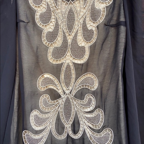 Ark & Co Tunic Dress with Shear Black Overlay - Picture 6 of 12